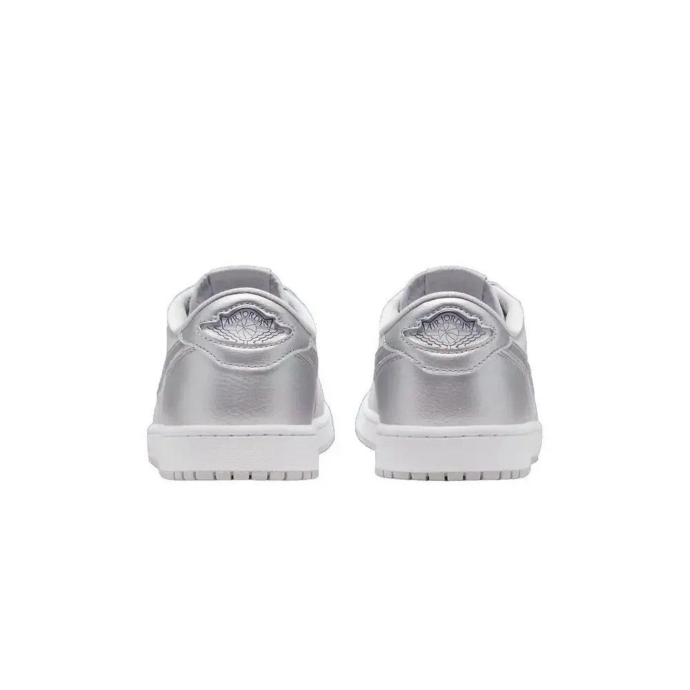 NEW Nike Air Jordan 1 Retro Low OG Metallic Silver CZ0790-002 Men’s Size Multi